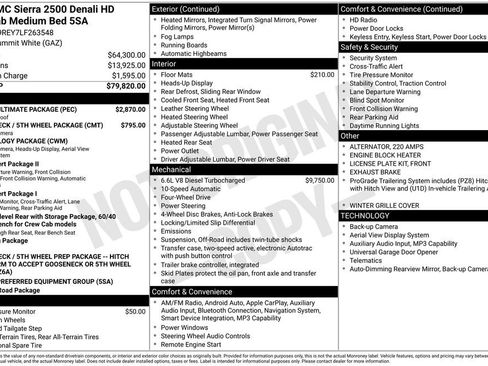 Used 2020 GMC Sierra 2500 Denali w/ Denali Ultimate Package image 45