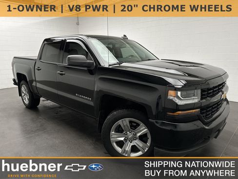 Used 2018 Chevrolet Silverado 1500 Custom w/ Custom Value Package AWD/4WD image 1
