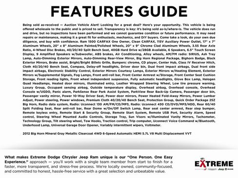 Used 2012 RAM 1500 Big Horn w/ Luxury Group image 2