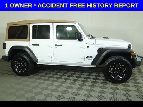 Used 2021 Jeep Wrangler Unlimited Sport AWD/4WD image 2