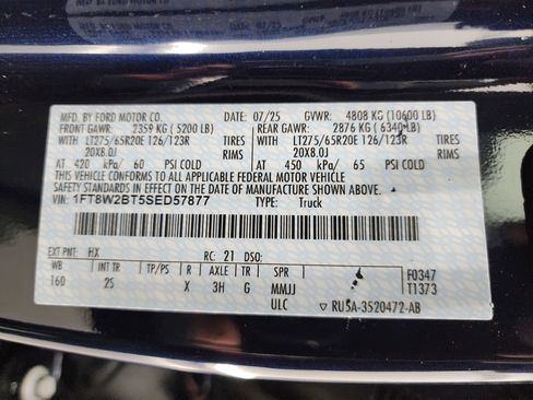 Used 2025 Ford F250 XLT w/ Black Appearance Package image 63