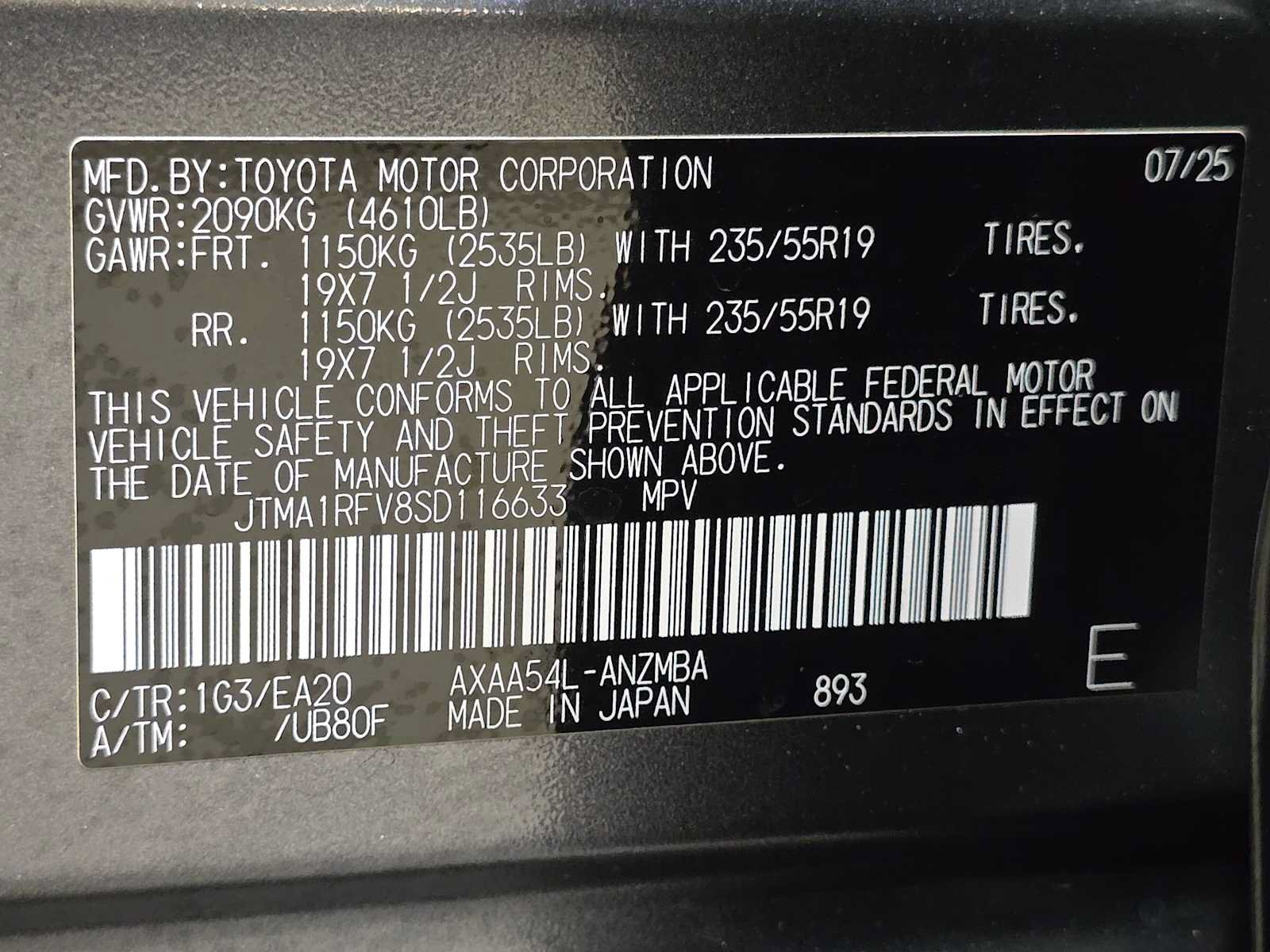 Certified 2025 Toyota RAV4 XLE Premium AWD/4WD image 32