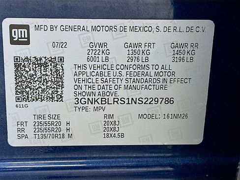 Used 2022 Chevrolet Blazer Premier w/ Enhanced Convenience Package image 32