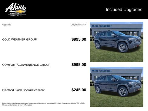 Used 2020 Jeep Cherokee Trailhawk w/ Comfort/Convenience Group AWD/4WD image 5