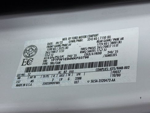 Used 2022 Ford F150 XLT image 38