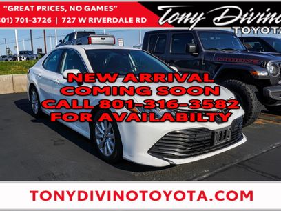 Certified 2019 Toyota Camry LE