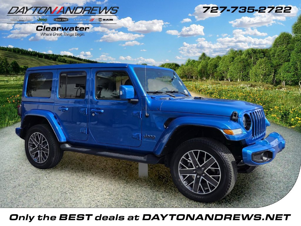 Certified 2023 Jeep Wrangler Unlimited Sahara AWD/4WD image 1