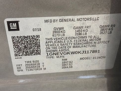 Used 2019 Chevrolet Traverse LT AWD/4WD image 29