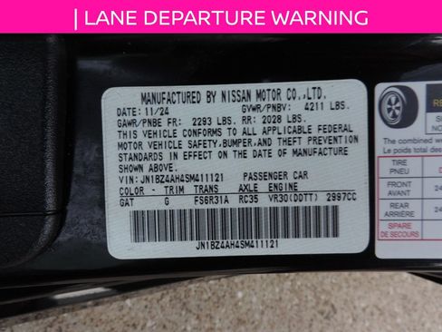 Used 2025 Nissan Z Sport w/ Floor Mat Package RWD image 15