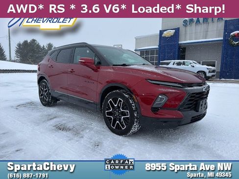 Used 2023 Chevrolet Blazer RS w/ Driver Confidence II Package image 1