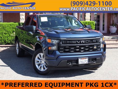 Used 2022 Chevrolet Silverado 1500 Custom image 1