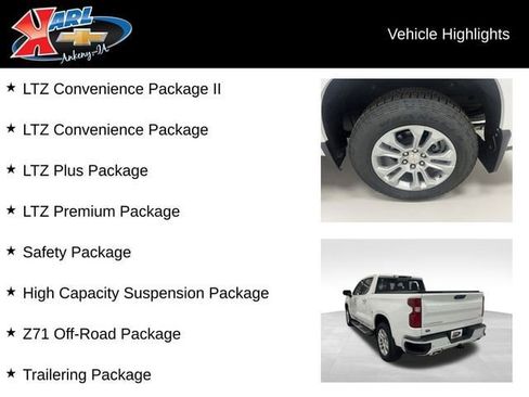 New 2026 Chevrolet Silverado 1500 LTZ w/ LTZ Premium Package AWD/4WD image 3