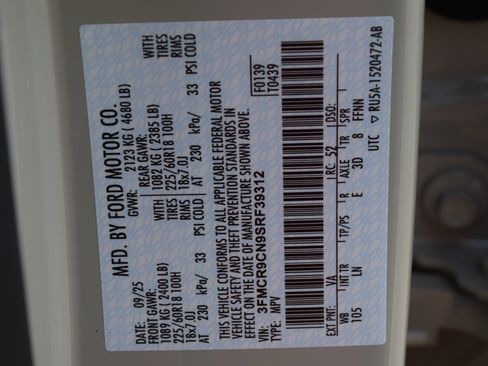 New 2025 Ford Bronco Sport Outer Banks image 26