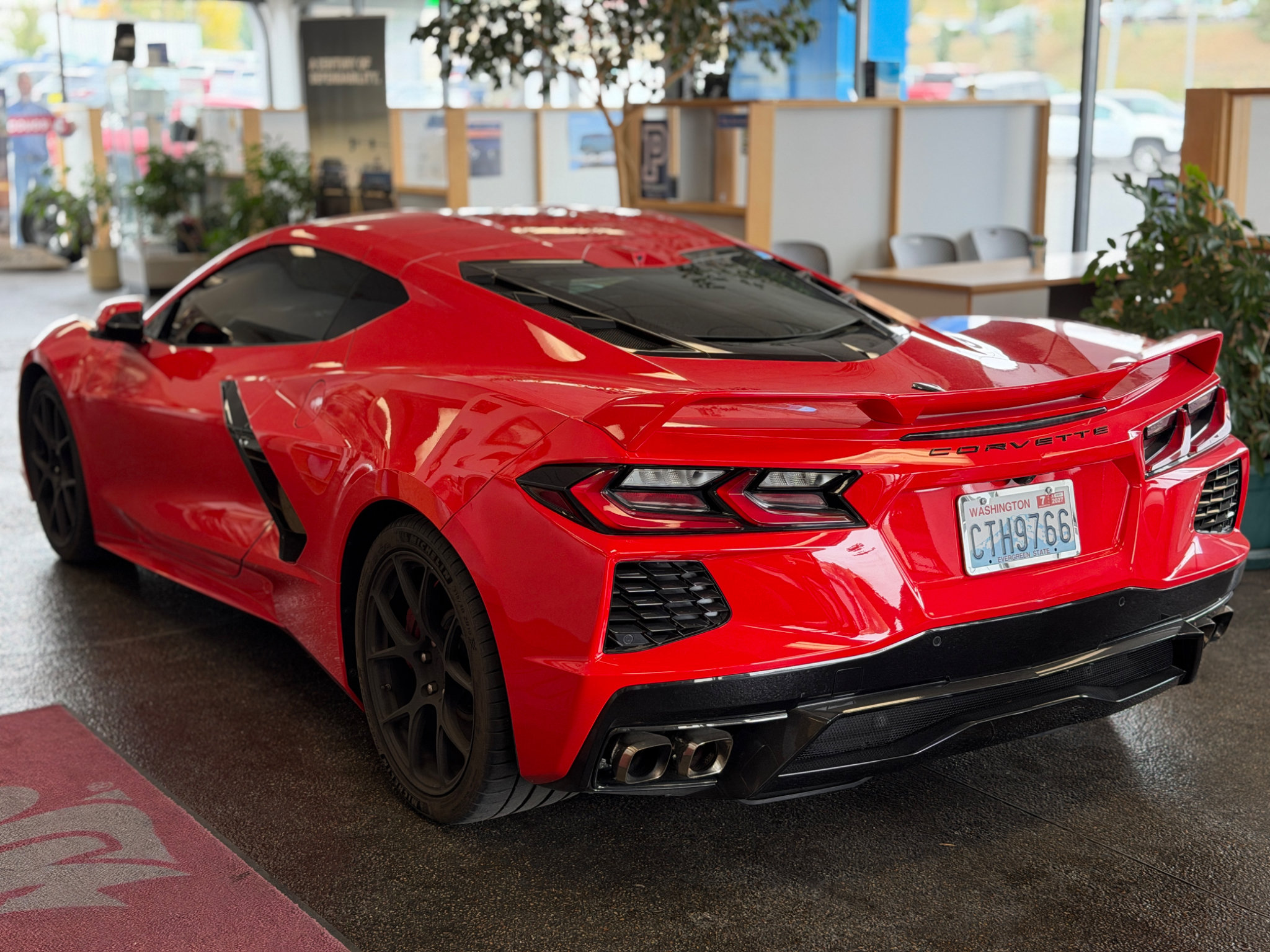 Used 2020 Chevrolet Corvette Stingray Premium Cpe w/ 3LT Preferred Equipment Group RWD image 6