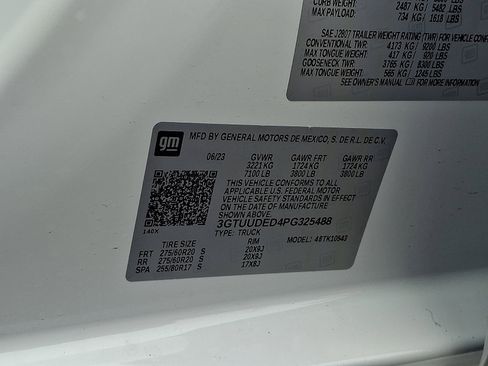 Certified 2023 GMC Sierra 1500 SLT w/ SLT Premium Plus Package image 27