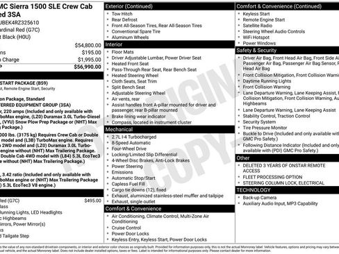 Certified 2024 GMC Sierra 1500 SLE AWD/4WD image 3