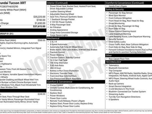 Used 2026 Hyundai Tucson XRT AWD/4WD image 4