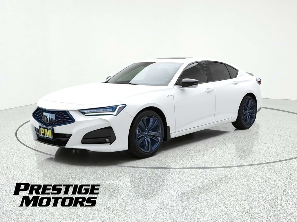 Used 2021 Acura TLX w/ A-SPEC Package AWD/4WD image 3