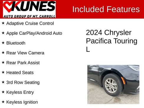 Used 2024 Chrysler Pacifica Touring-L FWD image 3