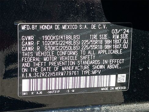 Used 2024 Honda HR-V Sport image 32