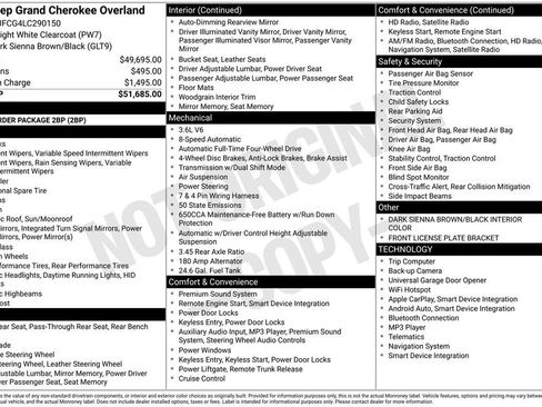 Used 2020 Jeep Grand Cherokee Overland image 6