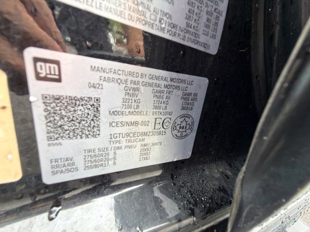 Used 2021 GMC Sierra 1500 Elevation AWD/4WD image 13