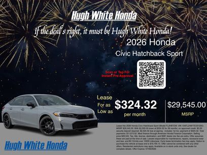 New 2026 Honda Civic Sport