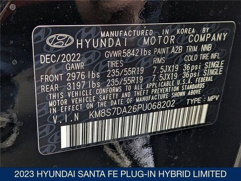 New 2023 Hyundai Santa Fe Limited image 28