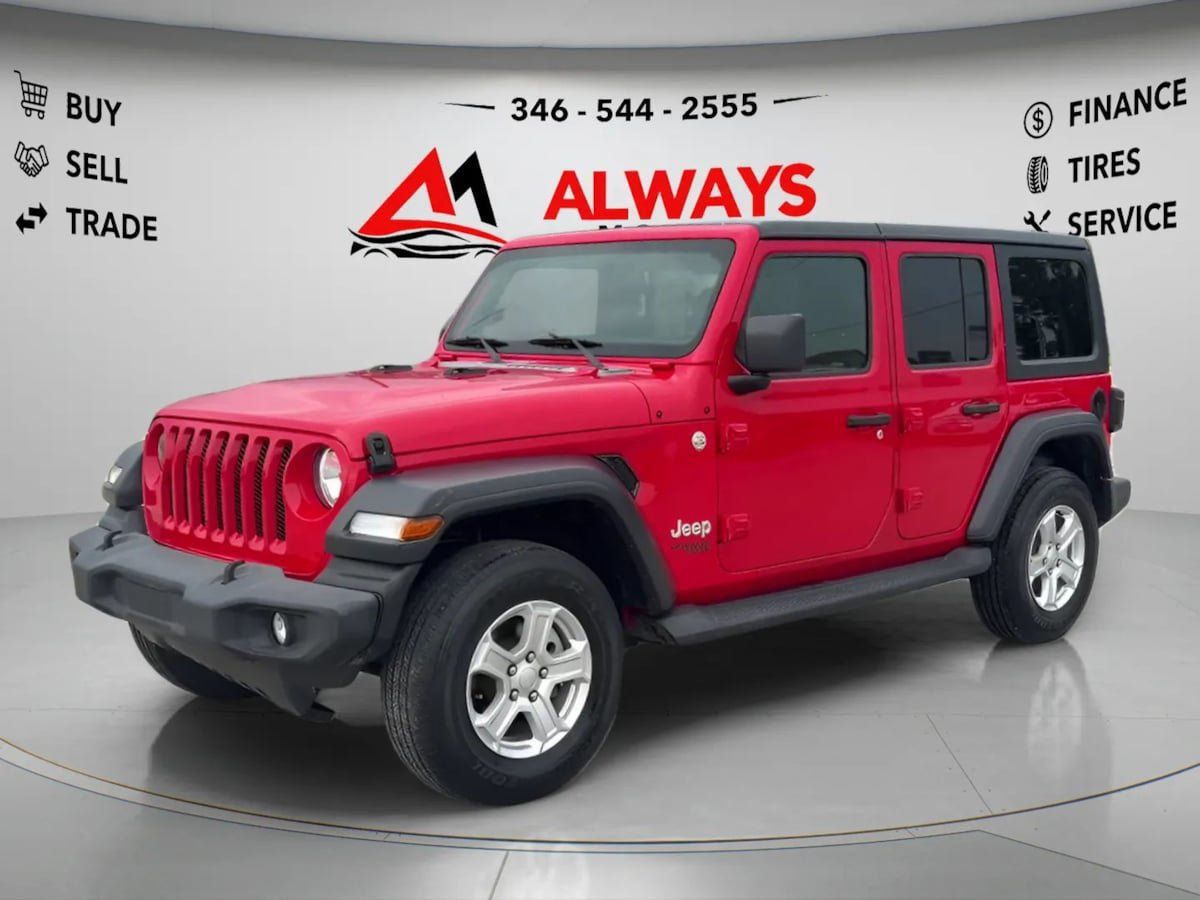 Used 2020 Jeep Wrangler Unlimited Sport S AWD/4WD image 1
