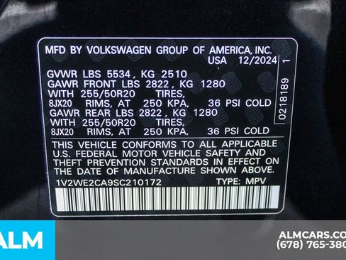 Used 2025 Volkswagen Atlas Cross Sport SE image 41