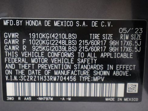 Used 2024 Honda HR-V LX image 17