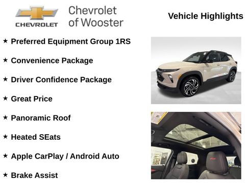 New 2026 Chevrolet TrailBlazer RS w/ Convenience Package AWD/4WD image 2