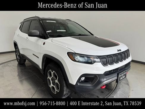 Used 2022 Jeep Compass Trailhawk AWD/4WD image 1