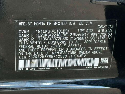 Certified 2024 Honda HR-V EX-L image 15