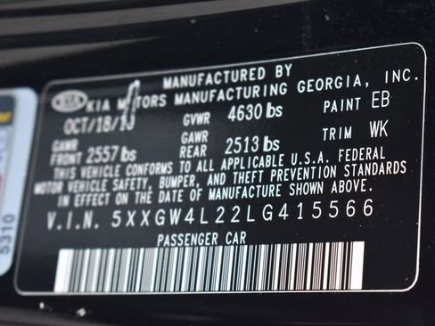 Used 2020 Kia Optima SX FWD image 41