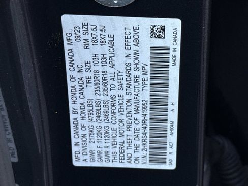 Certified 2024 Honda CR-V EX image 25