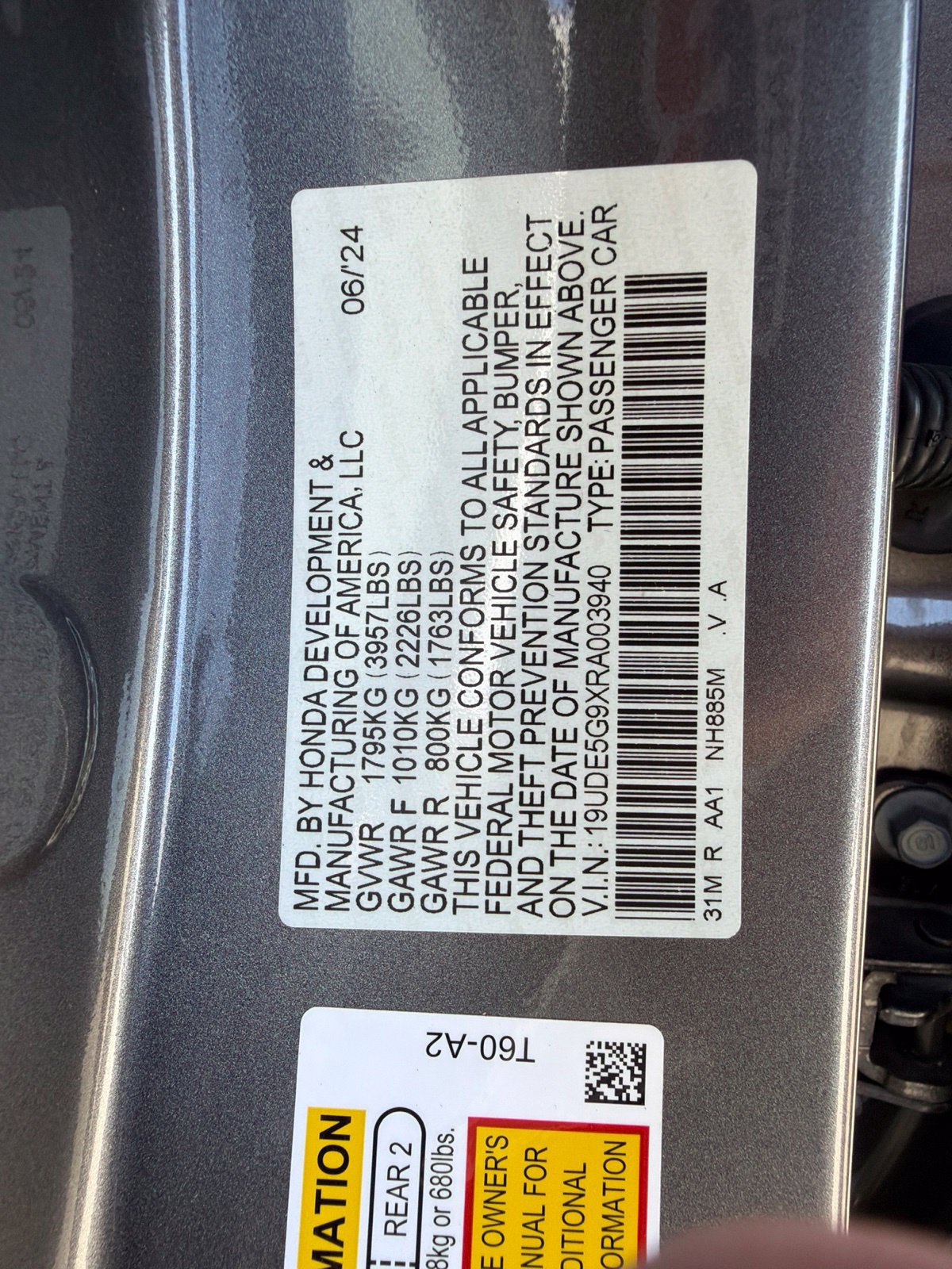 Used 2024 Acura Integra Type S FWD image 9