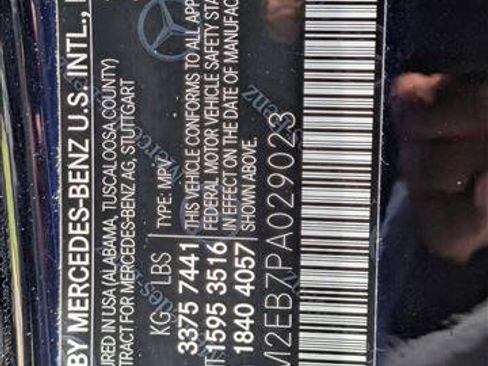 Certified 2023 Mercedes-Benz EQS 450+ 4MATIC SUV image 18