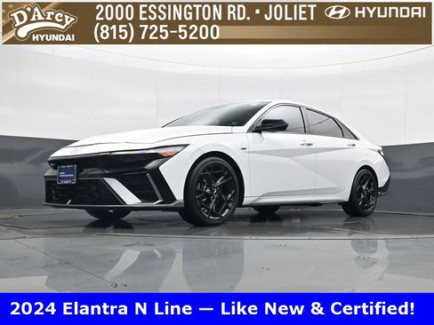 Certified 2024 Hyundai Elantra N Line image 21