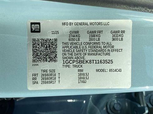 New 2026 Chevrolet Colorado W/T w/ WT Custom Package RWD image 31