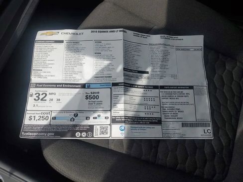 Used 2018 Chevrolet Equinox LT w/ Sun & Infotainment Package AWD/4WD image 16
