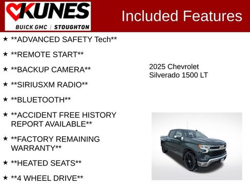 Used 2025 Chevrolet Silverado 1500 LT AWD/4WD image 2