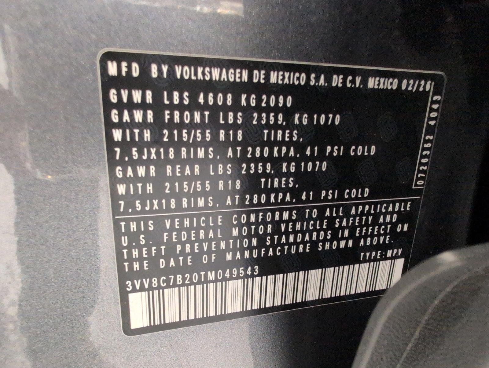 Used 2026 Volkswagen Taos S AWD/4WD image 28