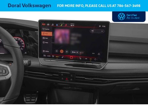 Used 2025 Volkswagen GTI SE w/ SE Leather Seating Package FWD image 9