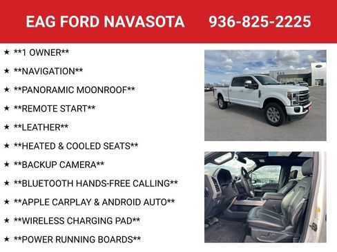 Used 2020 Ford F250 Platinum w/ FX4 Off-Road Package image 4