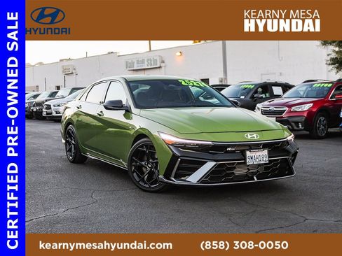 Certified 2024 Hyundai Elantra N Line image 1