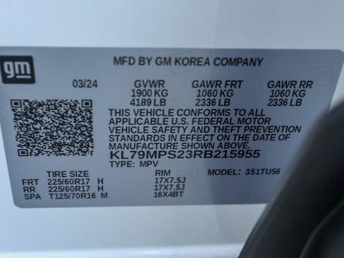 Used 2024 Chevrolet TrailBlazer LT w/ Driver Confidence Package image 32