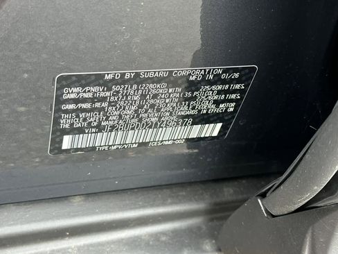 New 2026 Subaru Outback Limited AWD/4WD image 33