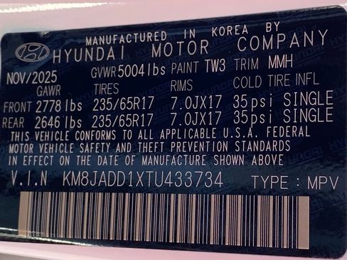 New 2026 Hyundai Tucson Blue SE AWD/4WD image 43