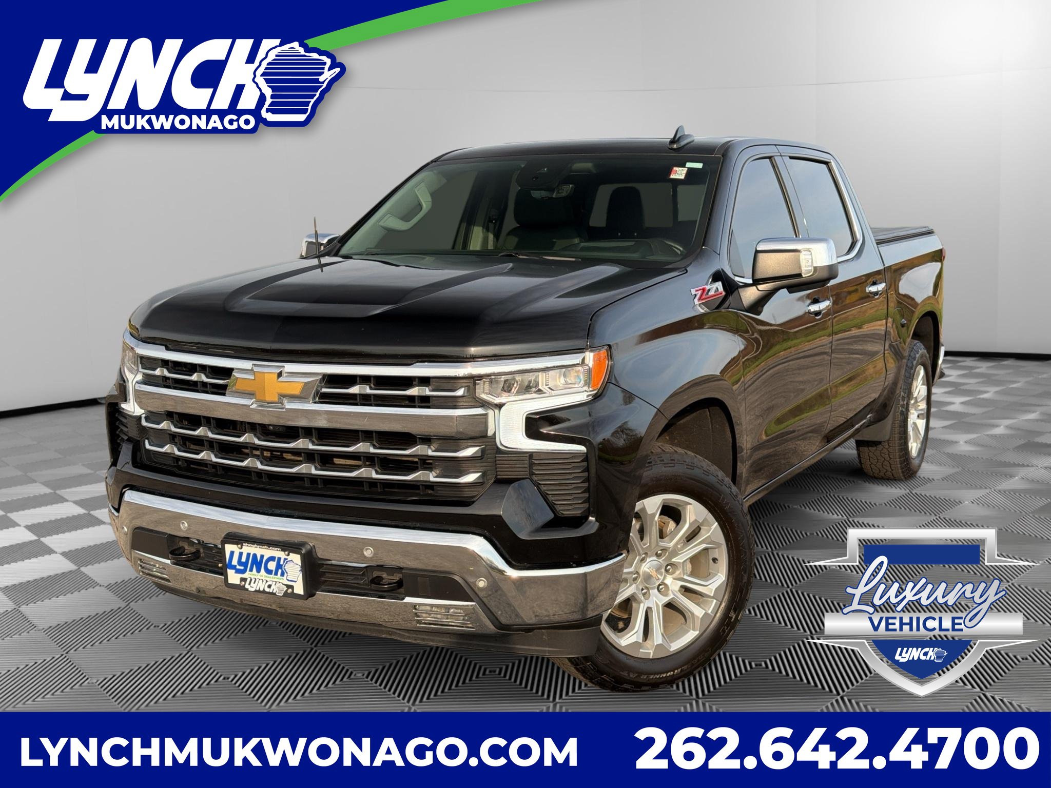 Used 2024 Chevrolet Silverado 1500 LTZ w/ LTZ Premium Package AWD/4WD image 1